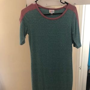 Long length tee shirt dress
